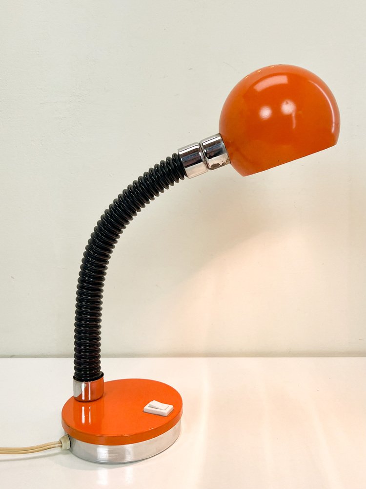 Vintage Dutch Desk Lamp in Targetti Style, 1970s for sale at Pamono