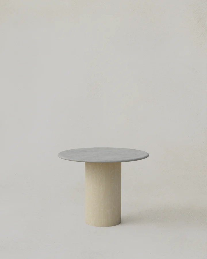 Raindrop Dining Table in Microcrete and Ash by Fred Rigby Studio for ...