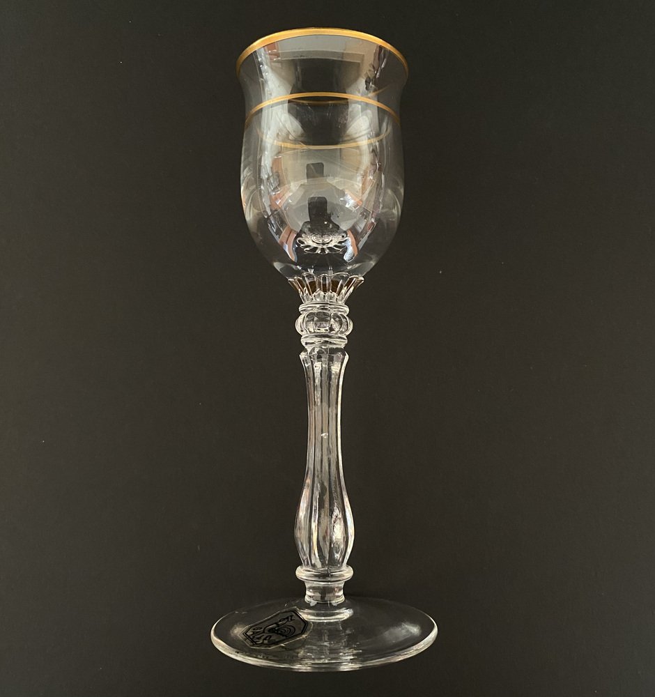 Vintage Kelch-Set Aus Metall – 2 Goldene Schnapsgläser Mit Relief-Dekor