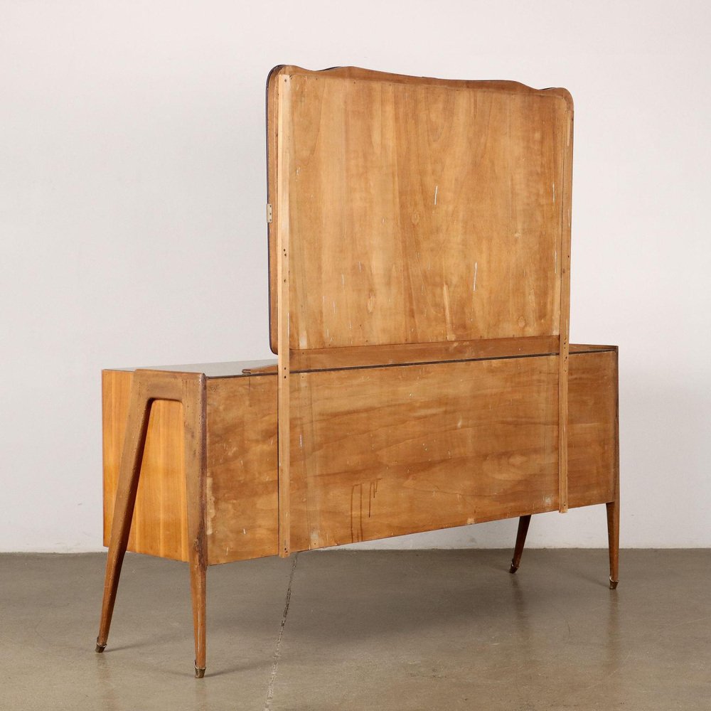 MidCentury Dressing Table with Mirror for sale at Pamono