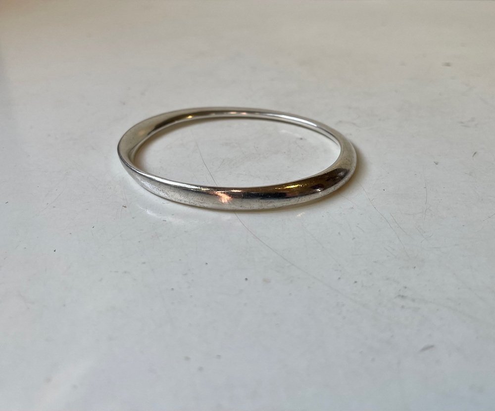Pendente Georg Jensen Argento Sterling Gallo N. 96 Danimarca Anni '60