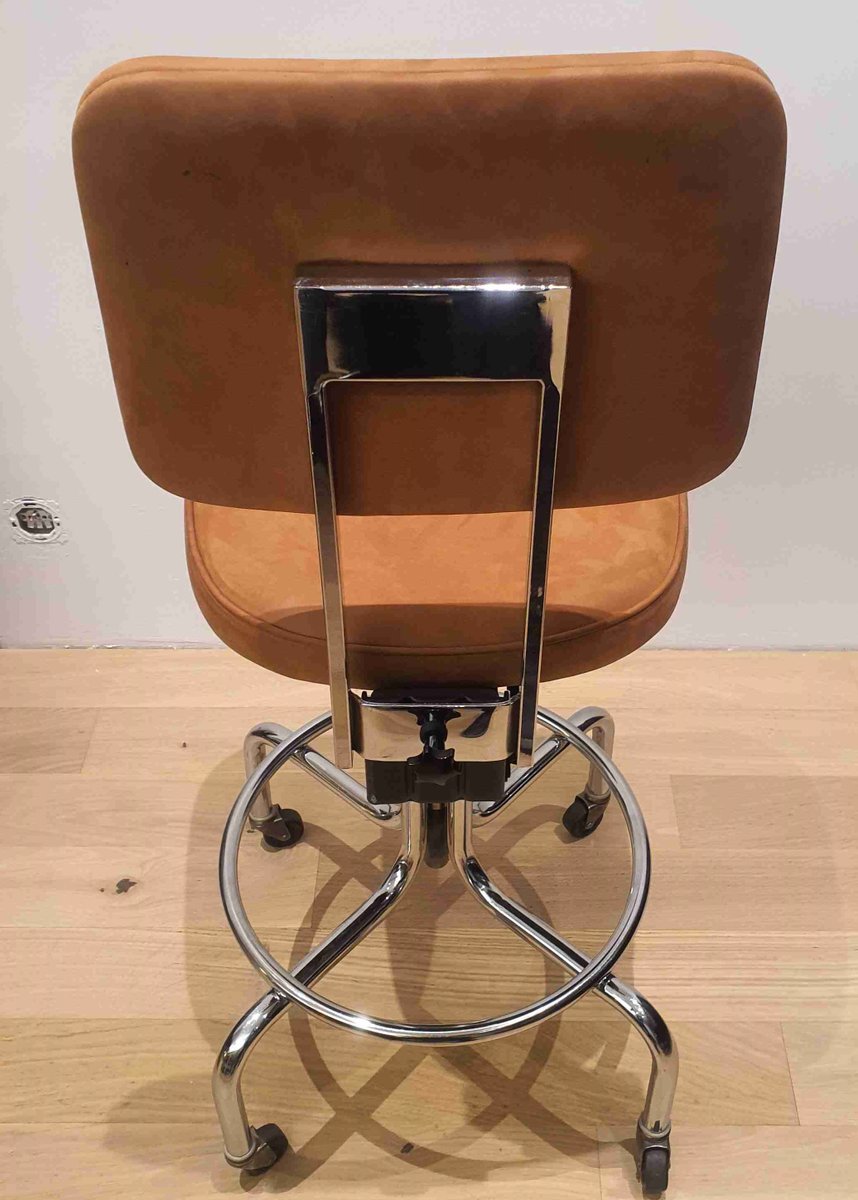 MidCentury Drafting Swivel Chair for sale at Pamono