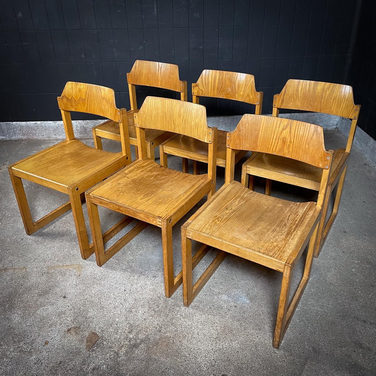 Dining Chairs by Rainer Schell for Schlapp Möbel, 1960s, Set of 2 for ...