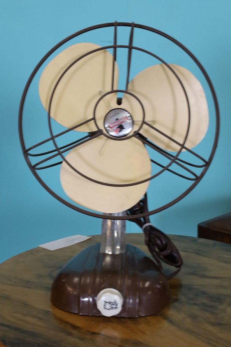 Art Deco Fan, 1930s for sale at Pamono