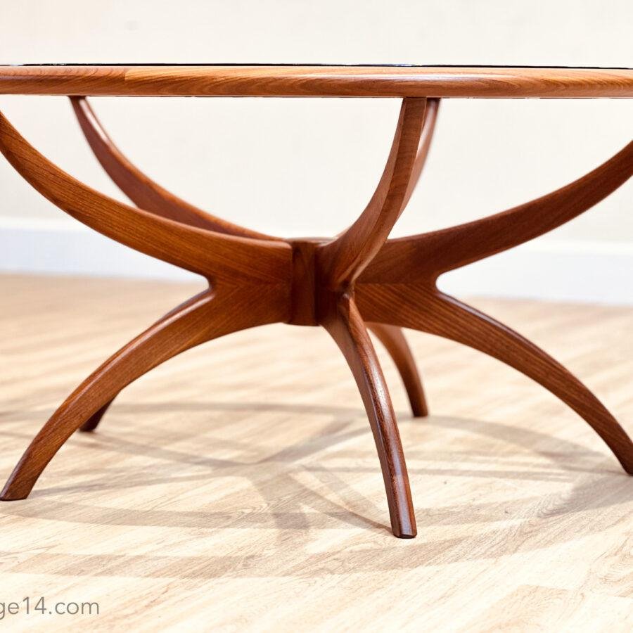 Teak Spider Coffee Table from GPlan for sale at Pamono