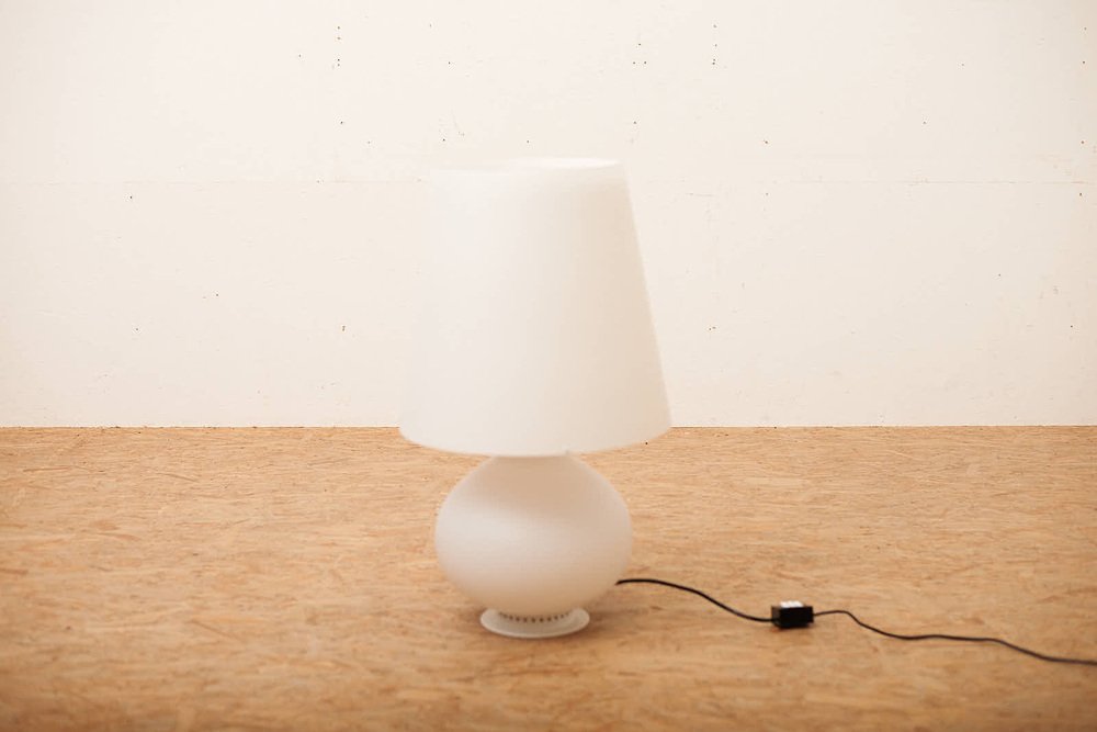 Lampe De Bureau Fontana Arte – Modèle Fontana Media, Design Max Ingrand (1954, Réédition)