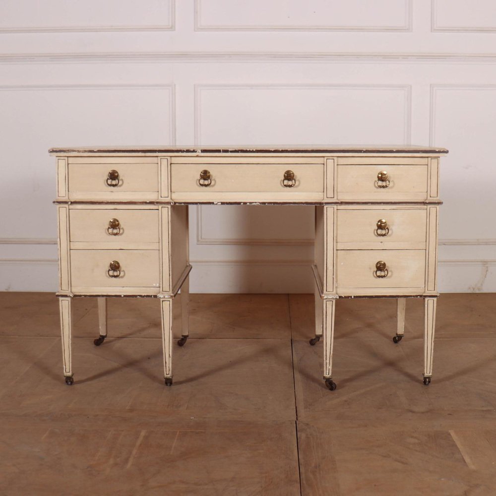 English Painted Pine Desk for sale at Pamono