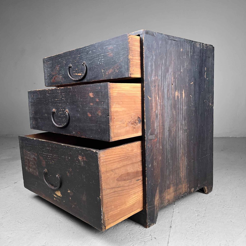 Small Taishō Period Japanese Tansu 1890s for sale at Pamono