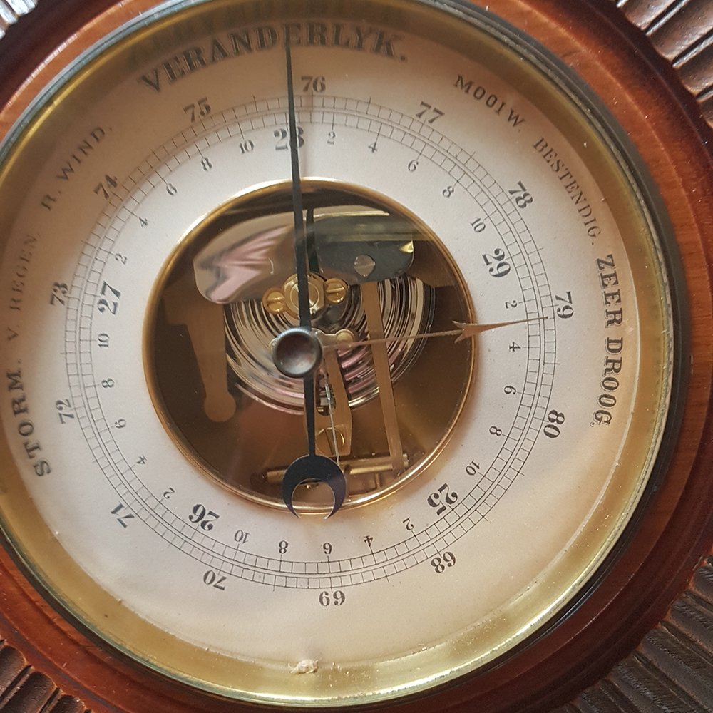 Wall Mounted Weather Station for Home Decor and Weather Insights