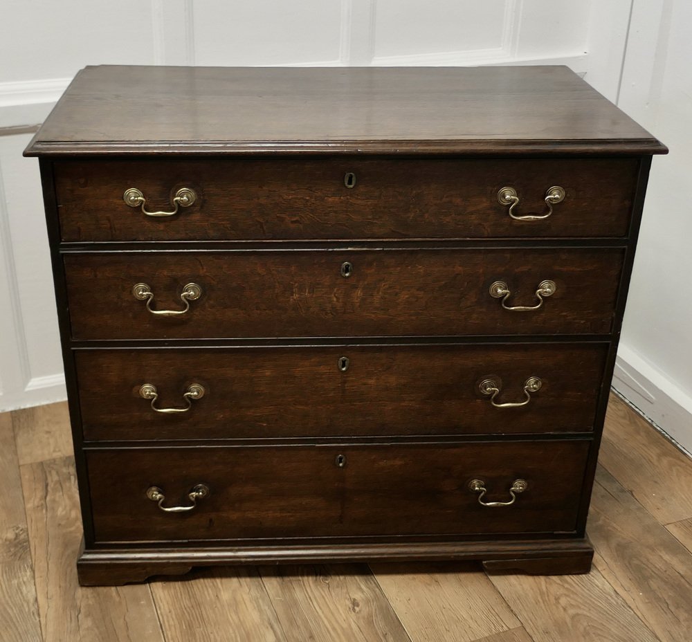 Dark Oak Chest of Drawers for sale at Pamono
