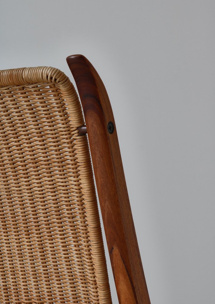 Modern Danish XChair Lounge Chair attributed to Hvidt & Mølgaard for Fritz Hansen, 1959 for