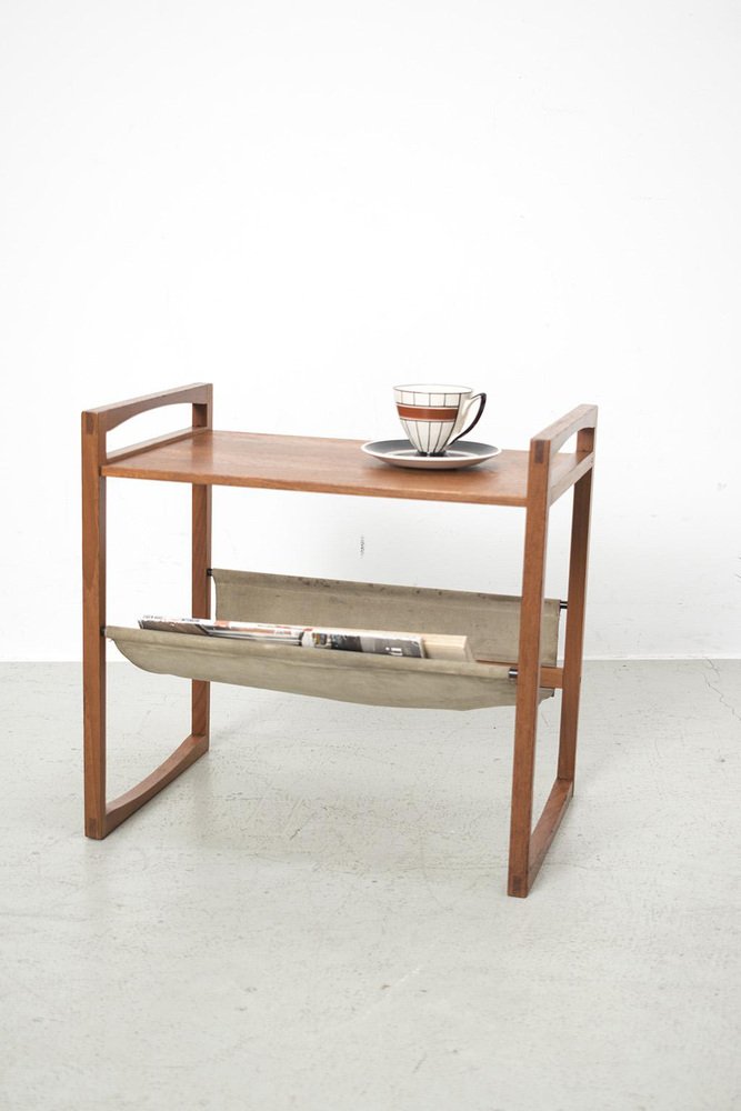 Sika Racks Side Table with Magazine Rack from Sika Mobler for sale at Pamono