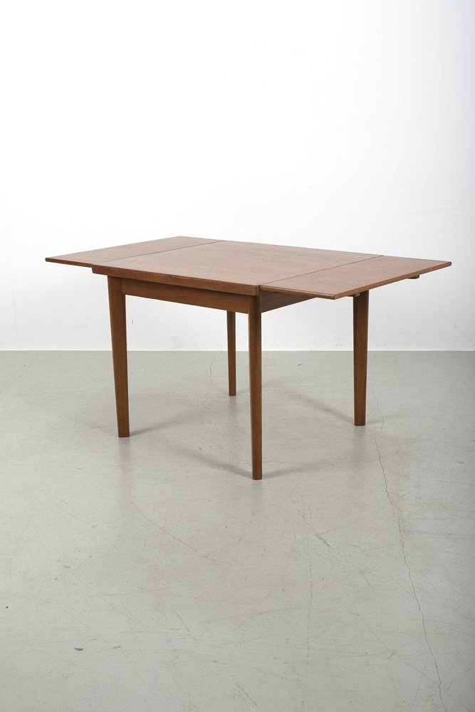 Vintage Extendable Teak Table for sale at Pamono