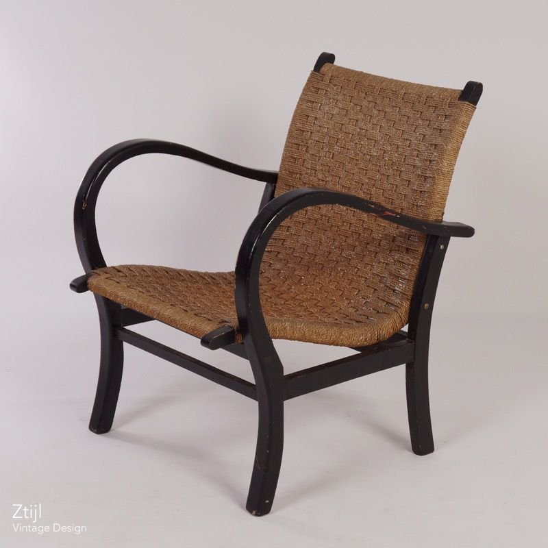 German Armchair attributed to Erich Dieckmann, 1930s for sale at Pamono