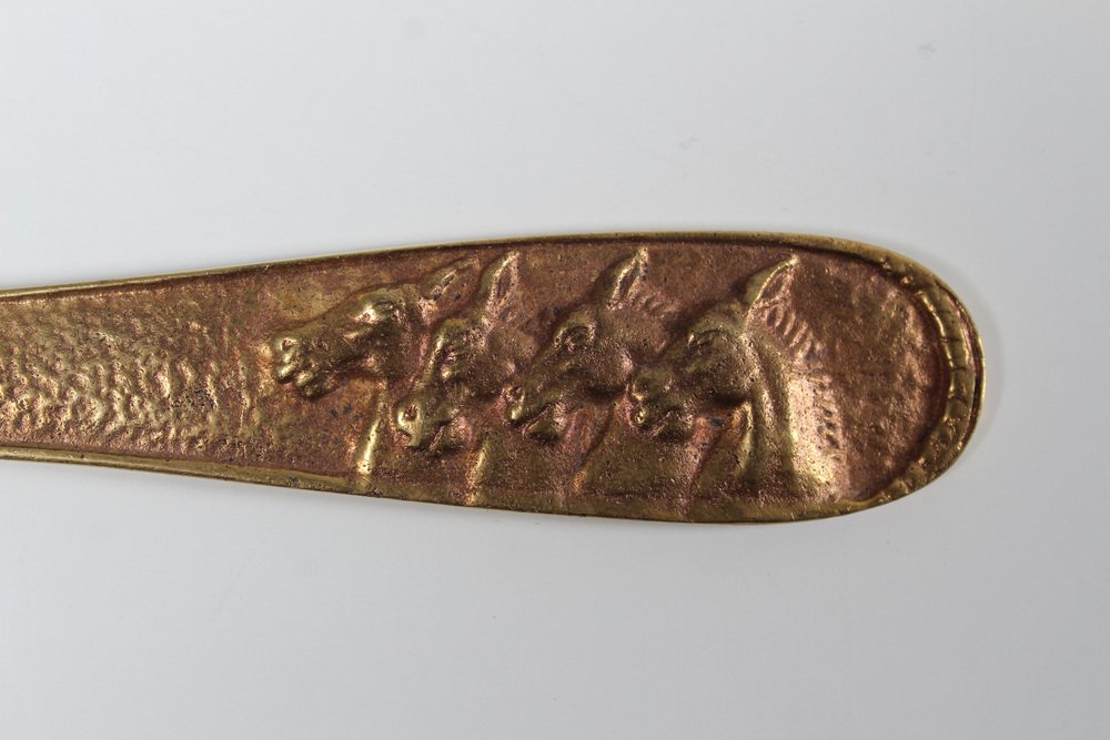 Letter Opener with Horses by Max Le Verrier, 1890s for sale at Pamono