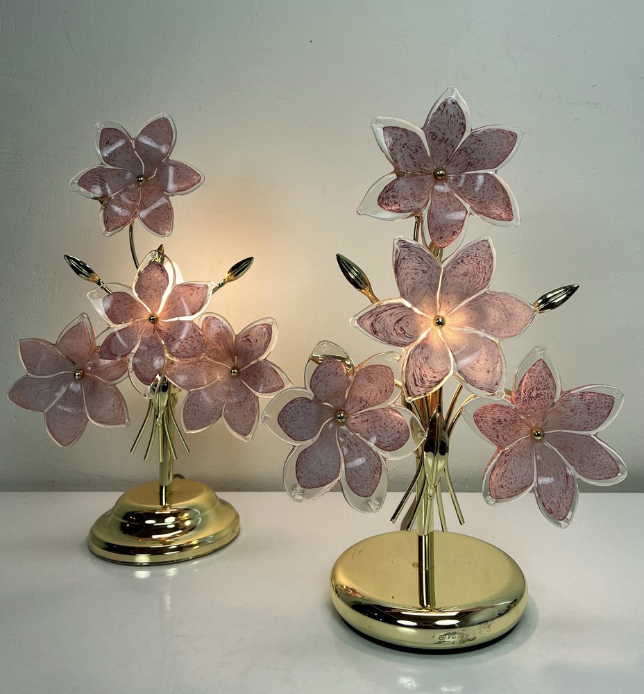 Murano Glas Tischlampen