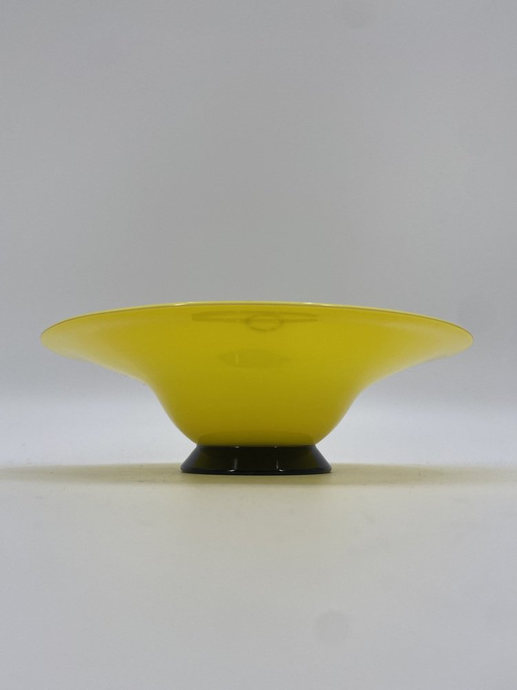 Italian Murano Glass Anni Trenta Bowl by Tina Aufiero for Venini, 2001