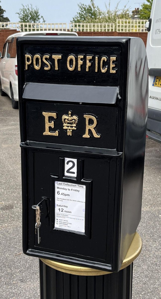 Black Post Box with Keys for sale at Pamono