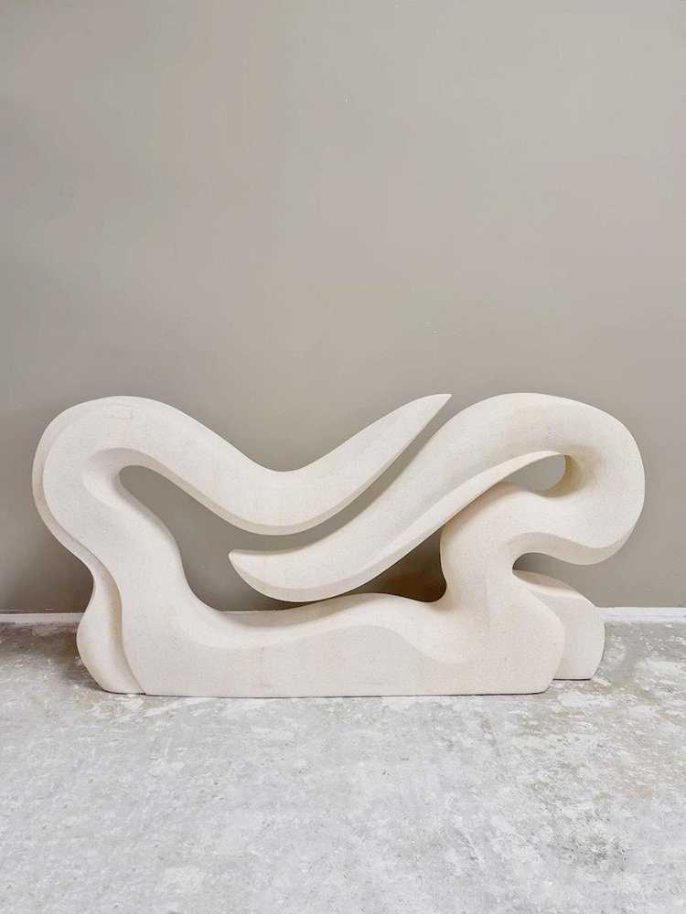 Large Abstract Statues New Zealand Artist, Large Abstract Sculpture, Stone for sale at Pamono