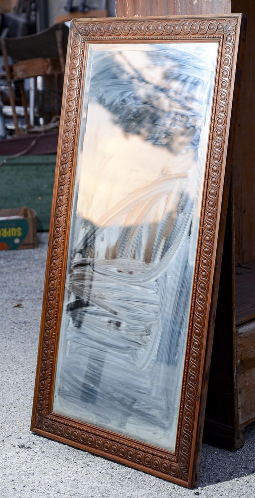 Specchio Da Parete Rettangolare Effetto Rame Retrò 16x20 | Vetro Temperato Antiossidante Con Cornice In PS Riciclato - 4