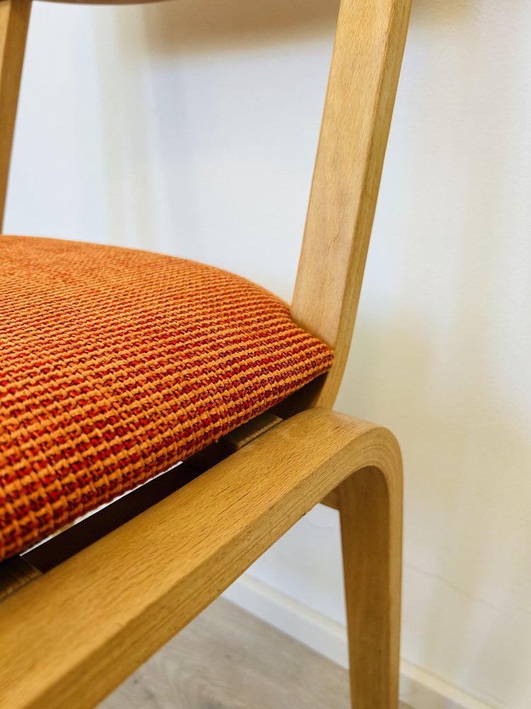 Wooden School Chairs by Ton, 1980s, Set of 2 for sale at Pamono