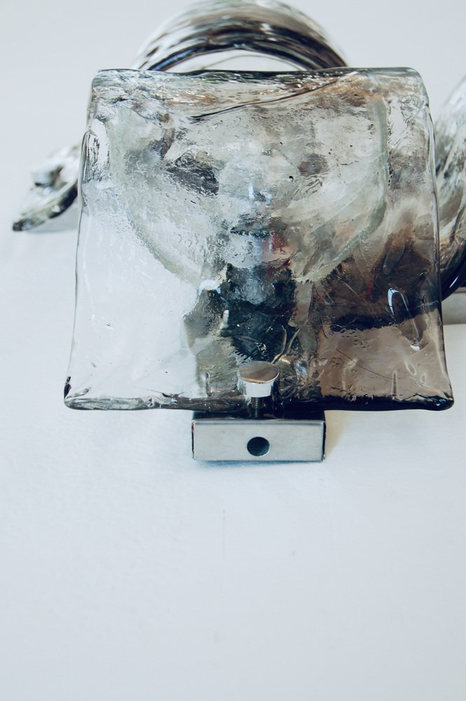 Murano Glass Modular 3-point Ceiling Light Fixture from Mazzega, 1970s ...