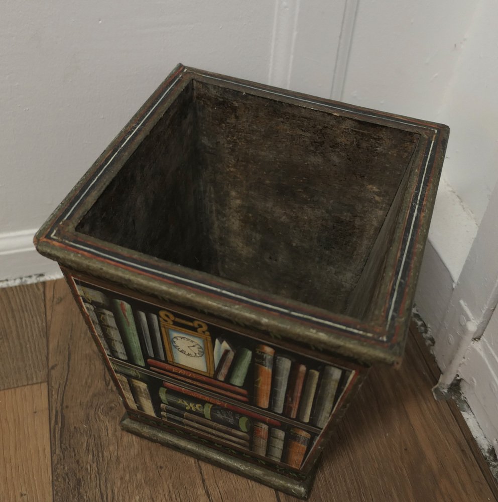 Vintage Novelty Waste Paper Basket, 1960s for sale at Pamono