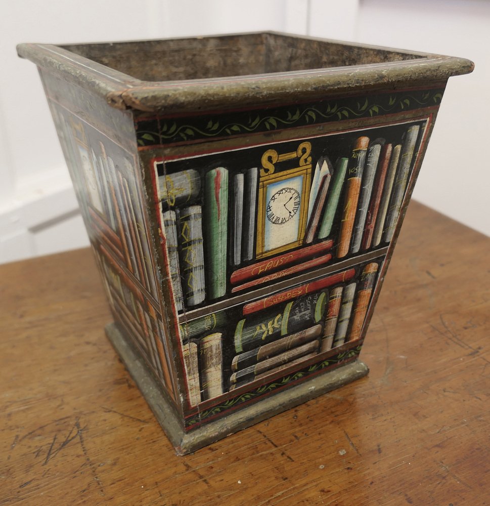 Vintage Novelty Waste Paper Basket, 1960s for sale at Pamono