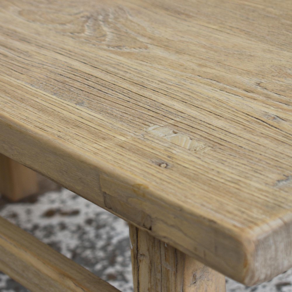 Rustic Elm Coffee Table, 1920s for sale at Pamono