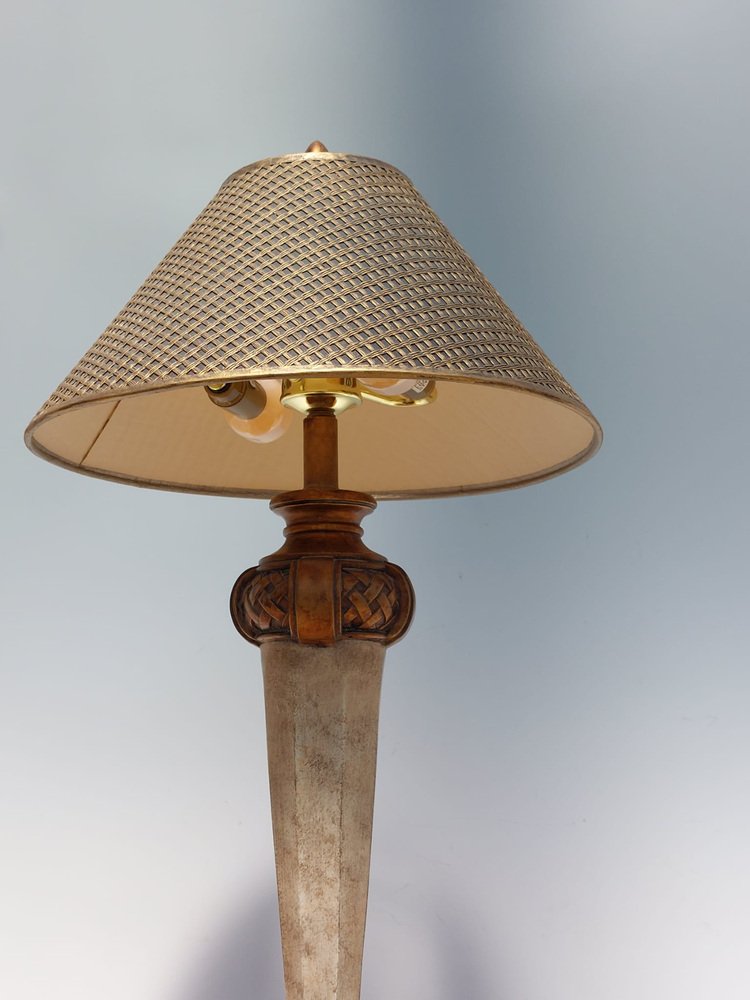 Home Deluxe Große Tischlampe in Steinoptik LENE - Weiß Home Deluxe Große Tischlampe in Steinoptik LENE - Weiß