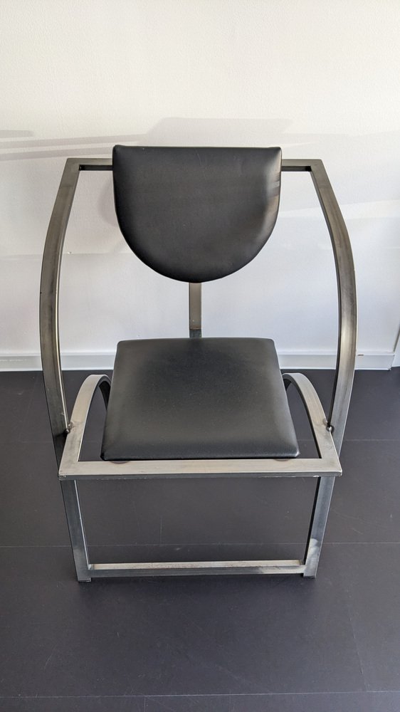Fauteuil contemporain - LUIS - KFF - en cuir / en tissu / en acier