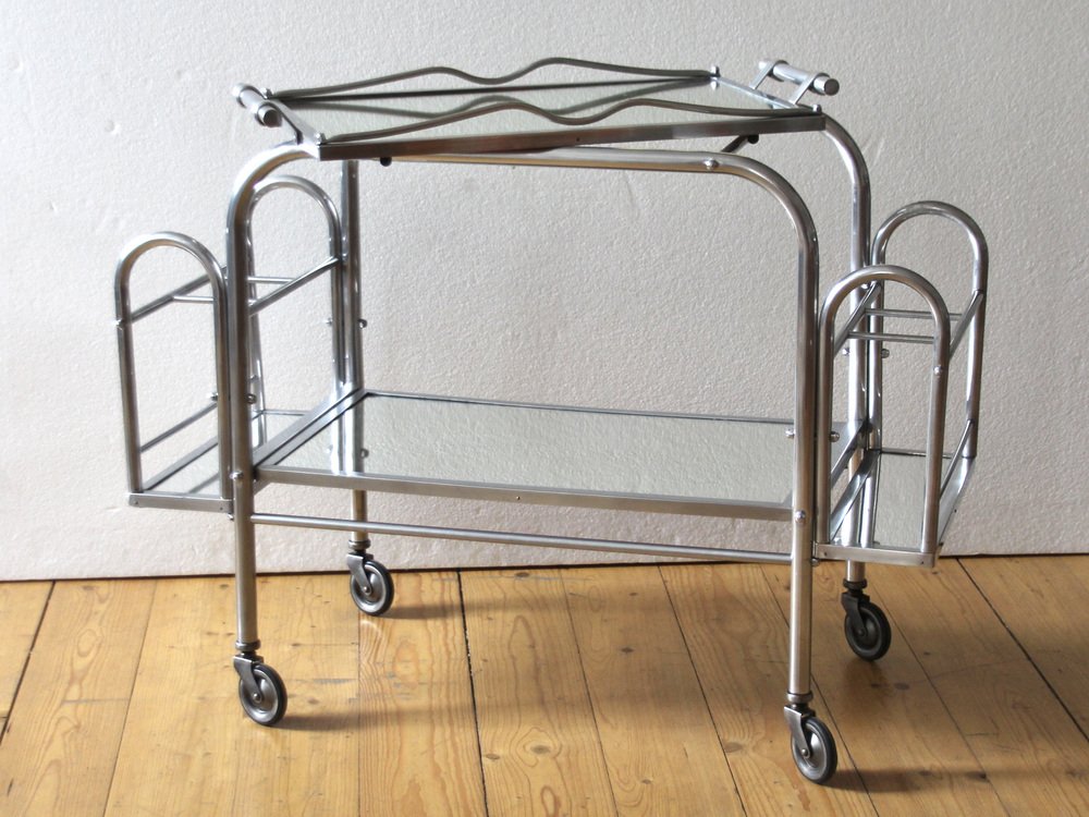 Französischer Art Deco Barwagen, 1940er bei Pamono kaufen