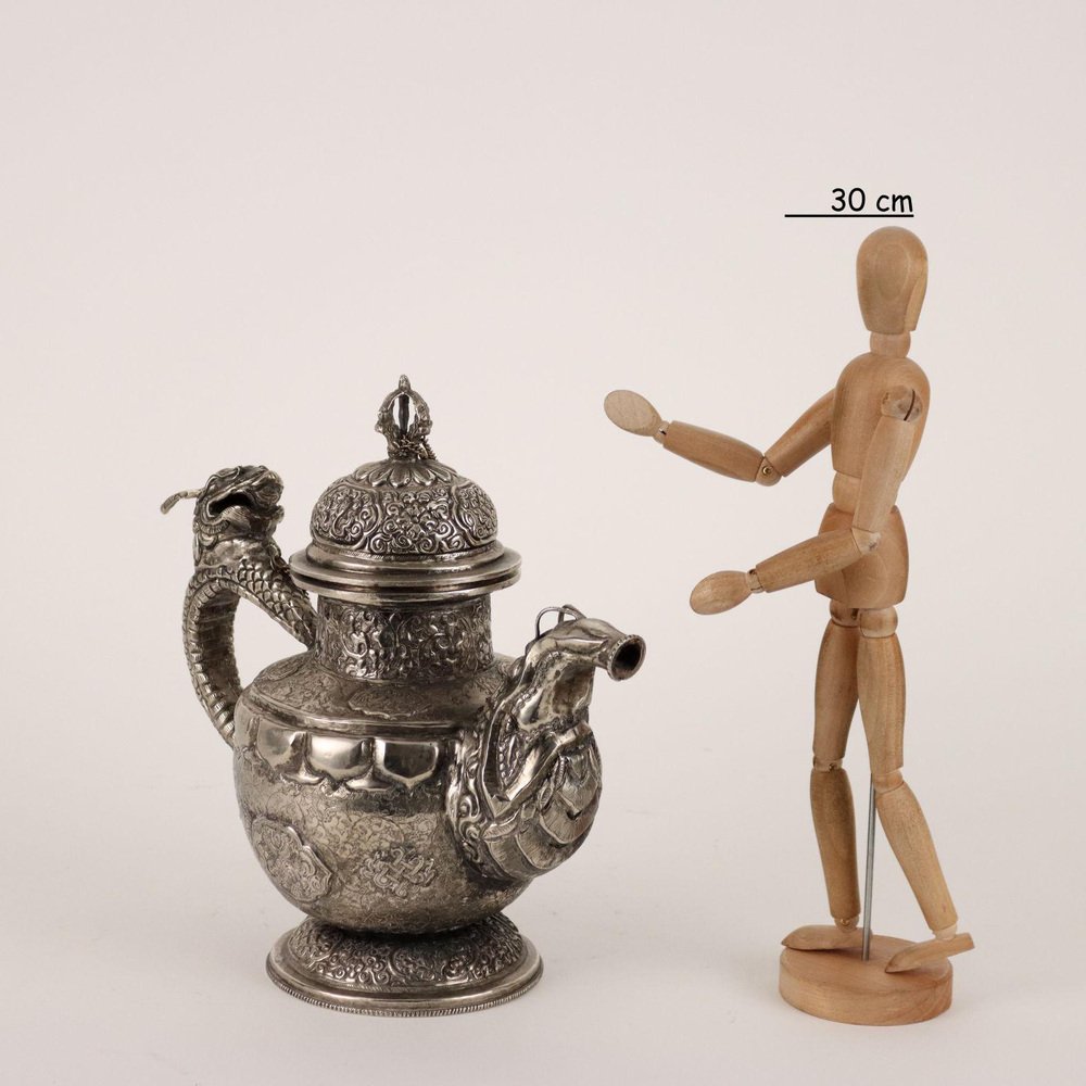 Tibetan Teapot in Metal for sale at Pamono