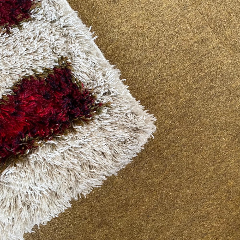 Danish Modern Pop Art Wool Rya No. 2 Rug by Hojer Eksport Wilton