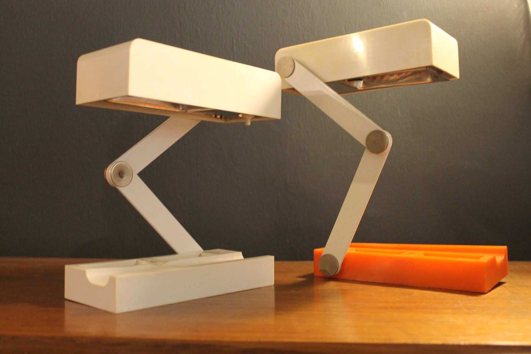 Candle Table Lamps By Giotto Stoppino For Fontana Arte 1960s Set Candle Table Lamps By Giotto Stoppino For Fontana Arte 1960s Set Of 2