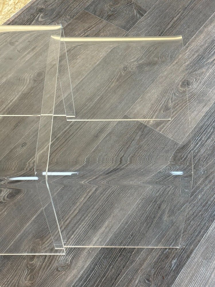 Présentoir Carte Menu Supports Menu A5 AZKEEGREY - Lot De 3 Présentoirs Acrylique Et Bois Pour Tables Support Menu