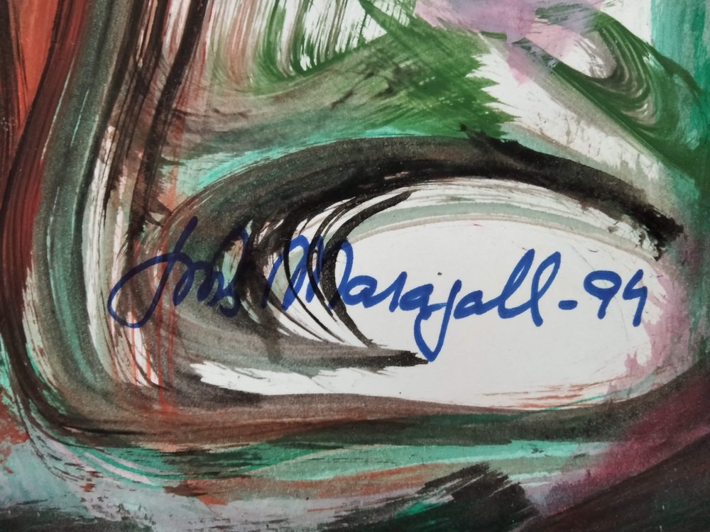 Jordi Maragall Mira, Composition, 1994, Watercolor on Paper for sale at