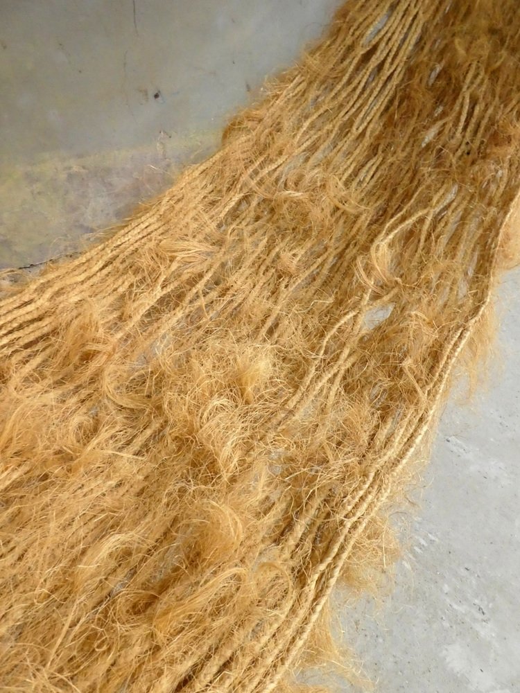 Large Banana Leaf and Sisal Hammock, 1970s for sale at Pamono