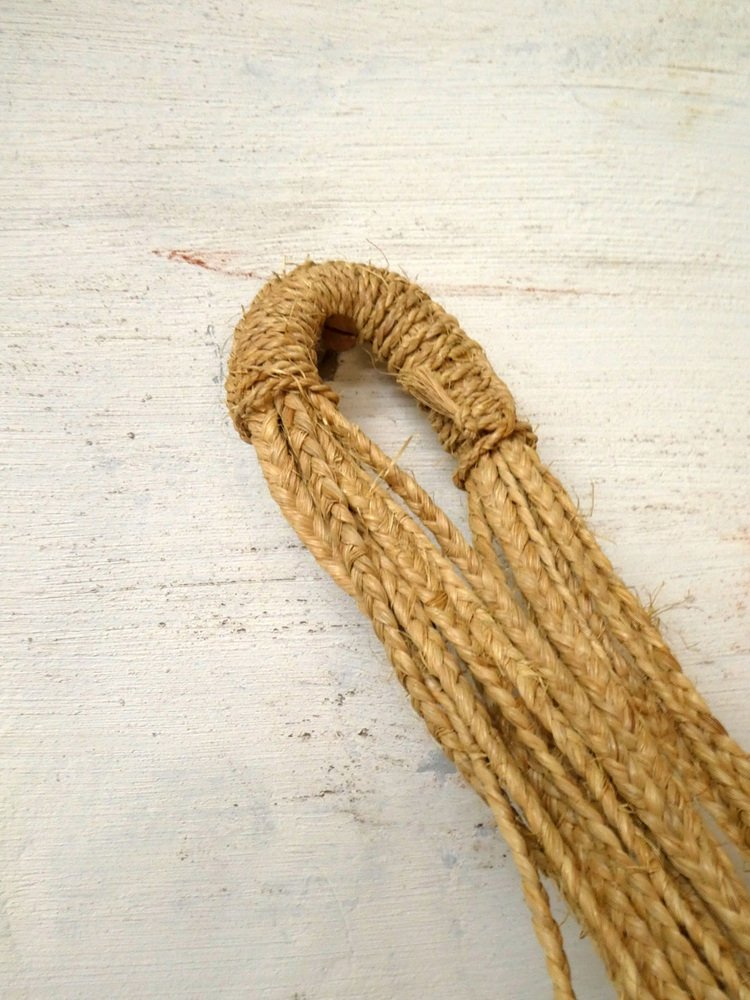 Large Banana Leaf and Sisal Hammock, 1970s for sale at Pamono