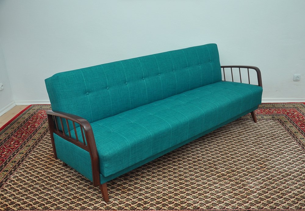 FoldOut Sofa with Sleeping Function, 1960s for sale at Pamono