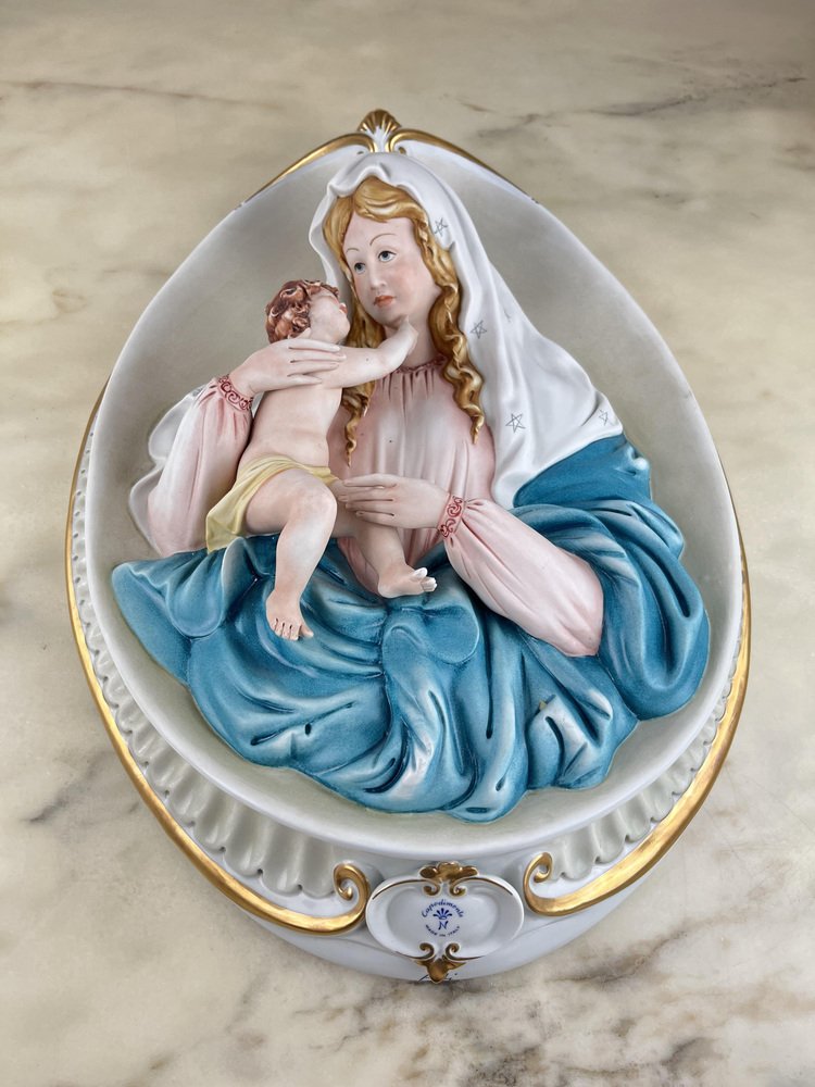 Italian Capezzolo in Porcelain of Capodimonte, 1980s for sale at Pamono