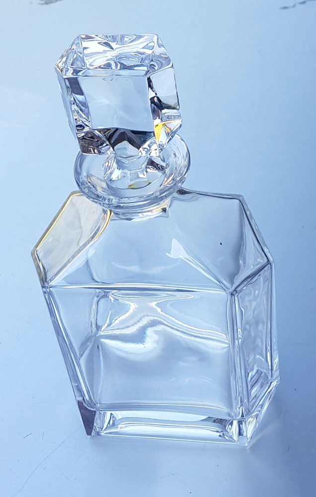 Antique Crystal Glass Decanter for sale at Pamono