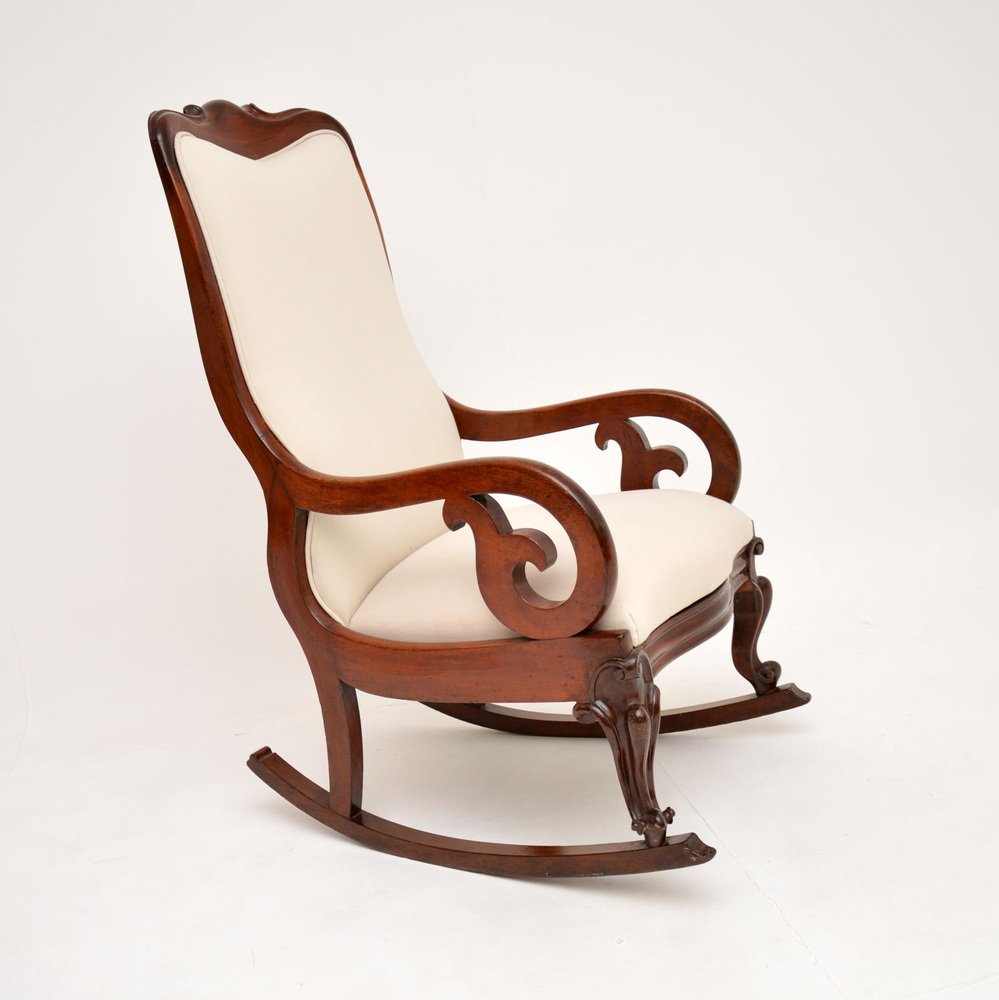 Victorian Rocking Chair, 1870s for sale at Pamono