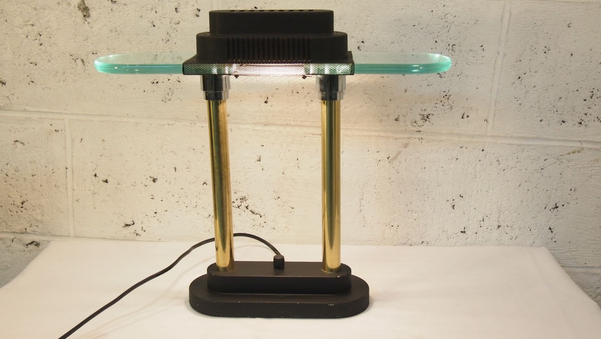 Italian Desk Lamp By George Kovacs For Robert Sonneman 1980s Italian Desk Lamp By George Kovacs For Robert Sonneman 1980s