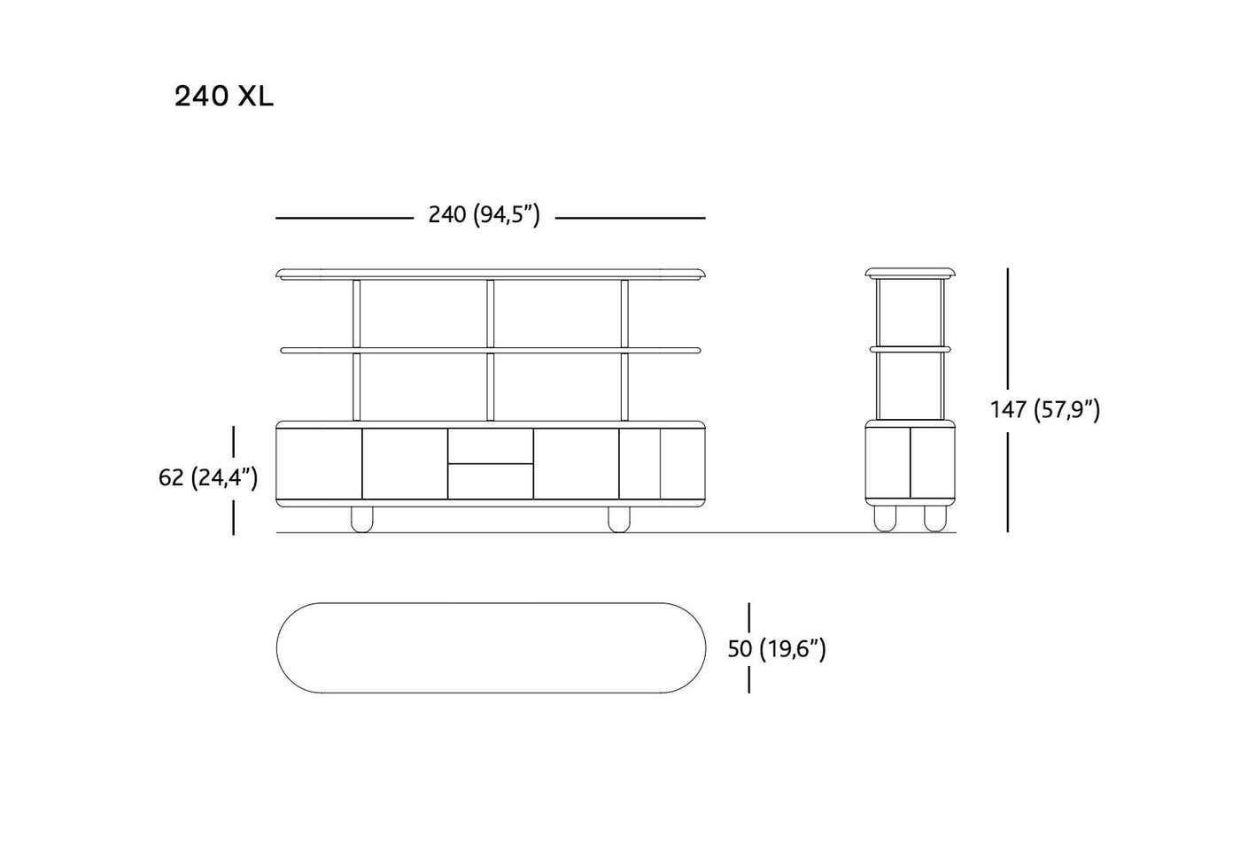 Modern Red and White Wooden Sideboard by Jaime Hayon for sale at Pamono