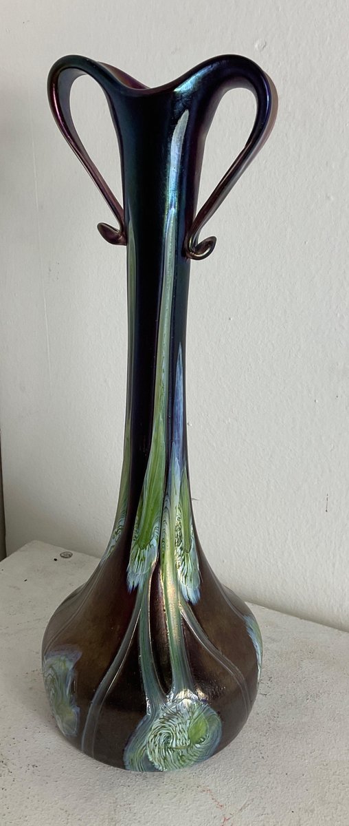Art Deco Vase by Robert Holubetz, 1893 for sale at Pamono