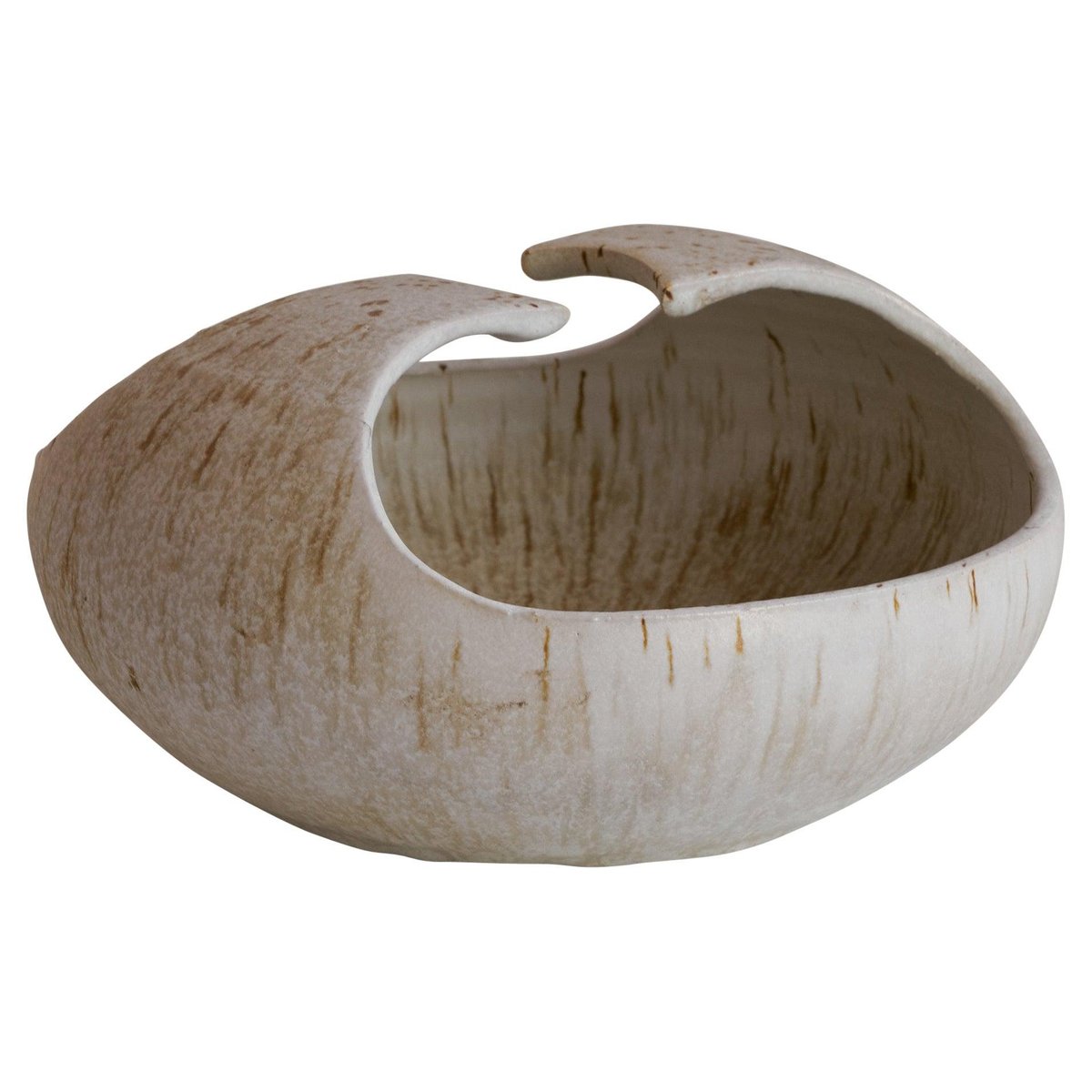 Large Sculptural Studio Pottery Bowl by Jaap Ravelli, 1940s for sale at