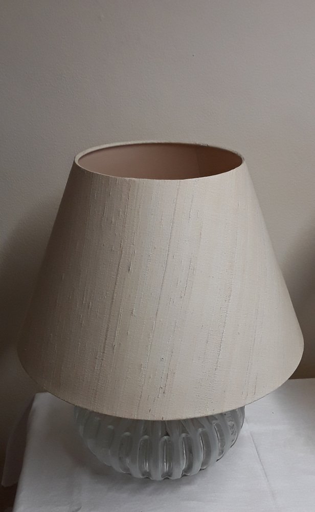 Lampe de Bureau avec Socle Carré par Jacques Adnet pour Ilg, 1970 en vente sur