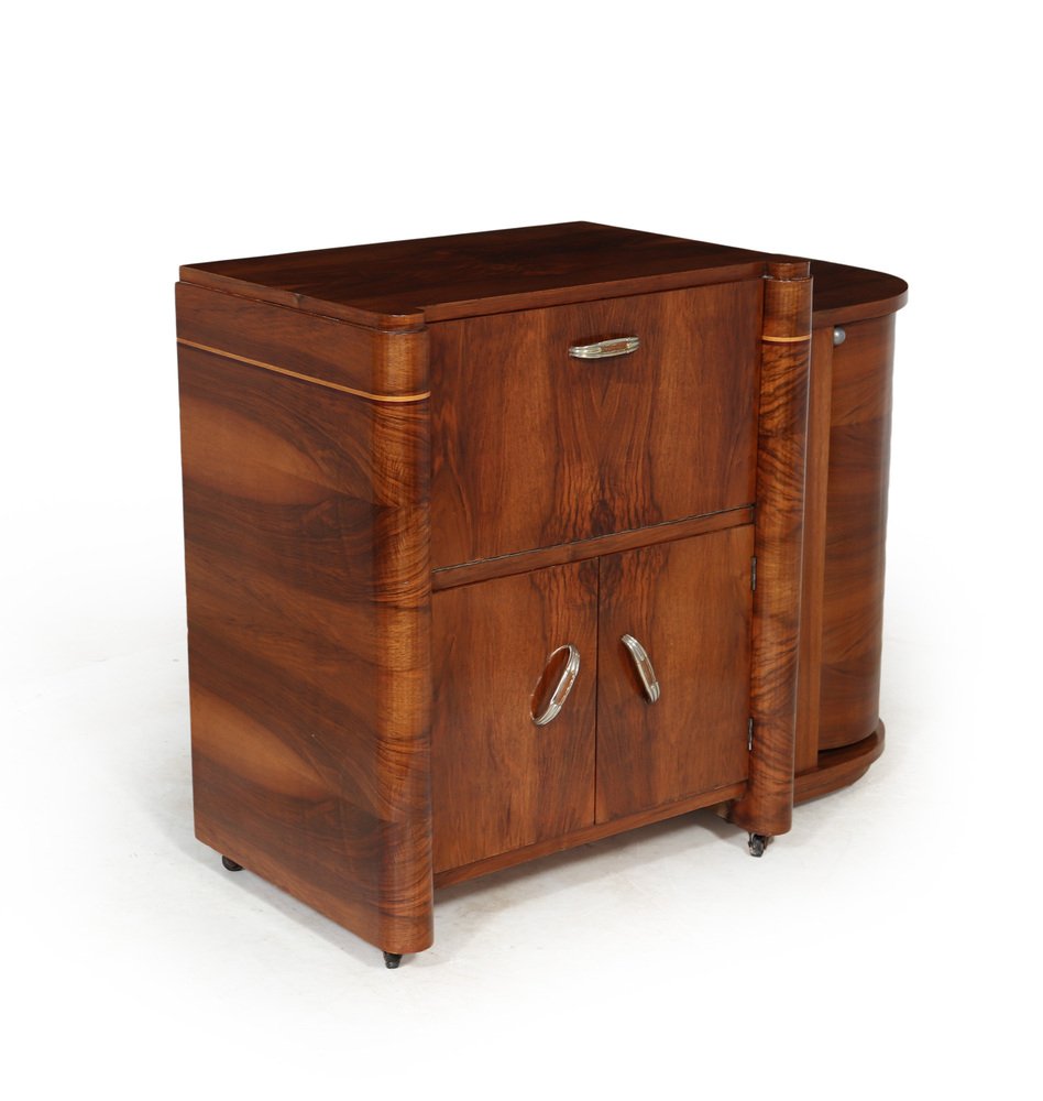 Französischer Art Deco Cocktailschrank, 1940er bei Pamono kaufen