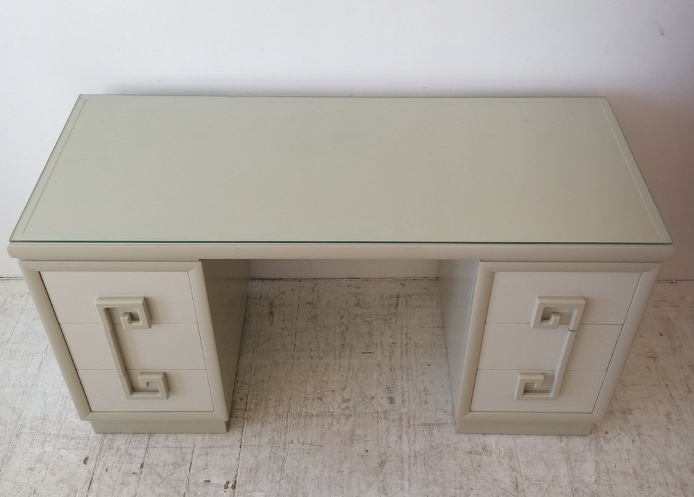 Hollywood Regency American Mandarin Dressing Table by Kittinger, 1940s